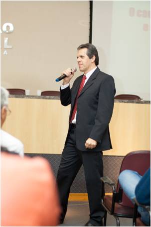 Palestra Comunicação Time 100%. Uma bela  e feliz noite!