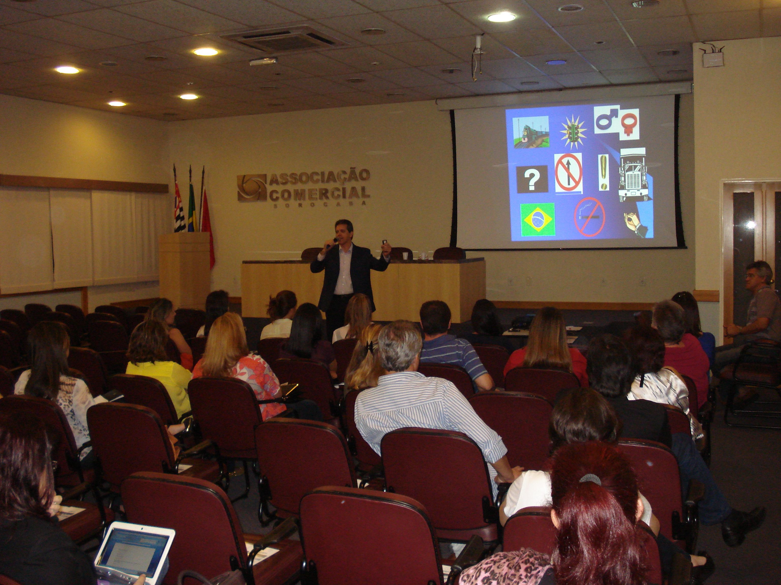 Palestra Comunicação Time 100%